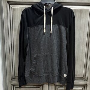 American Eagle Outfitters Flex Black and Charcoal Hoodie